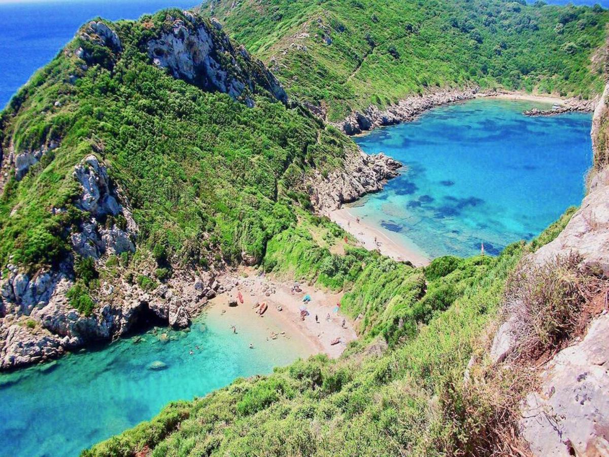 Villas Porto Kamini Afionas Corfu מראה חיצוני תמונה