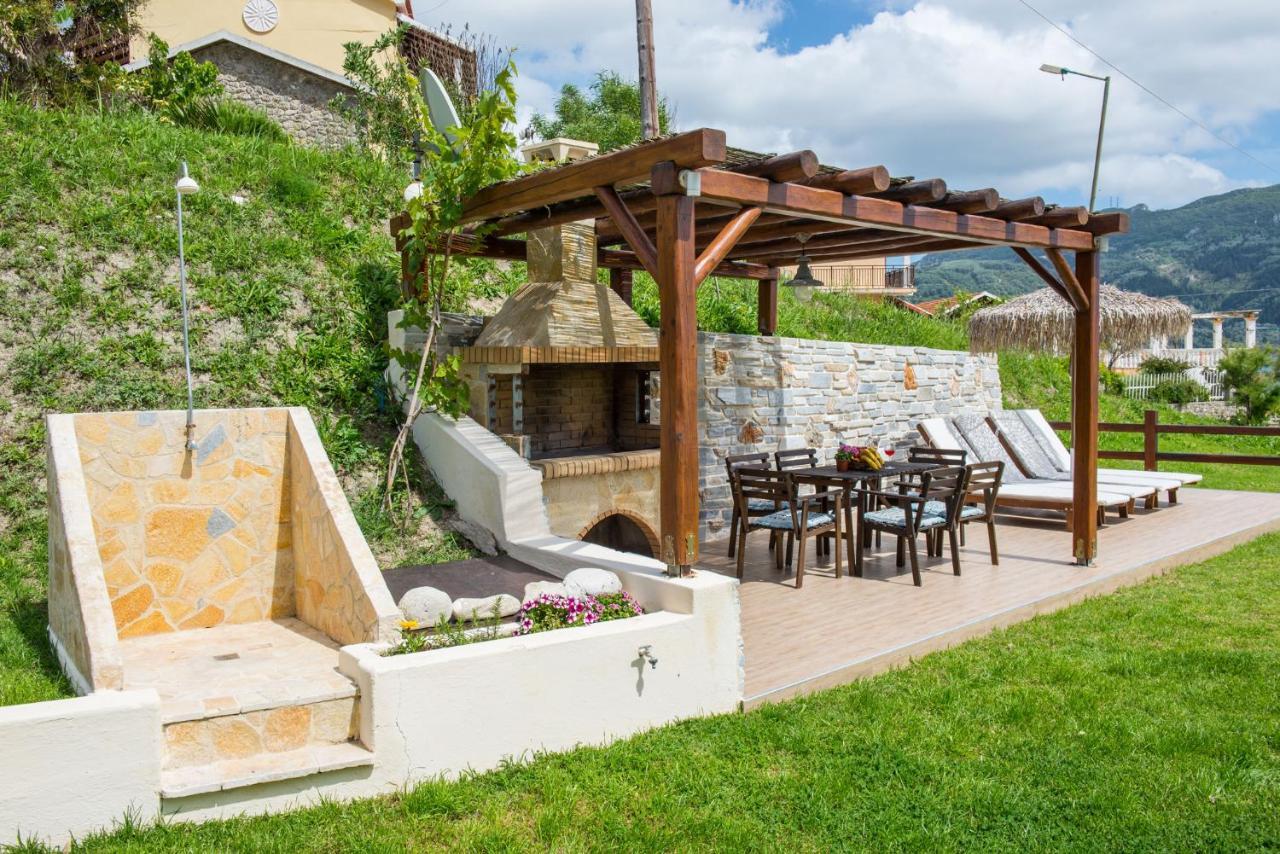 Villas Porto Kamini Afionas Corfu מראה חיצוני תמונה