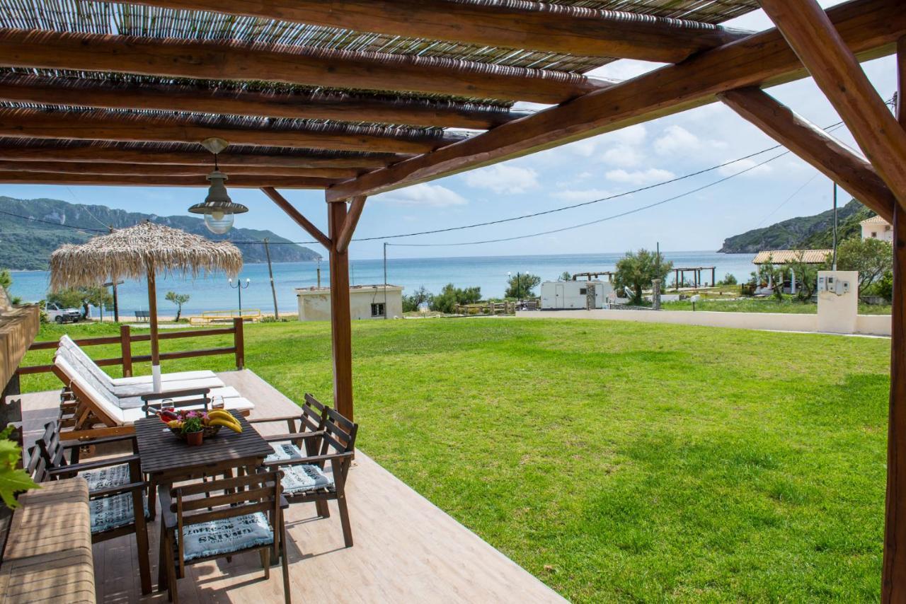 Villas Porto Kamini Afionas Corfu מראה חיצוני תמונה